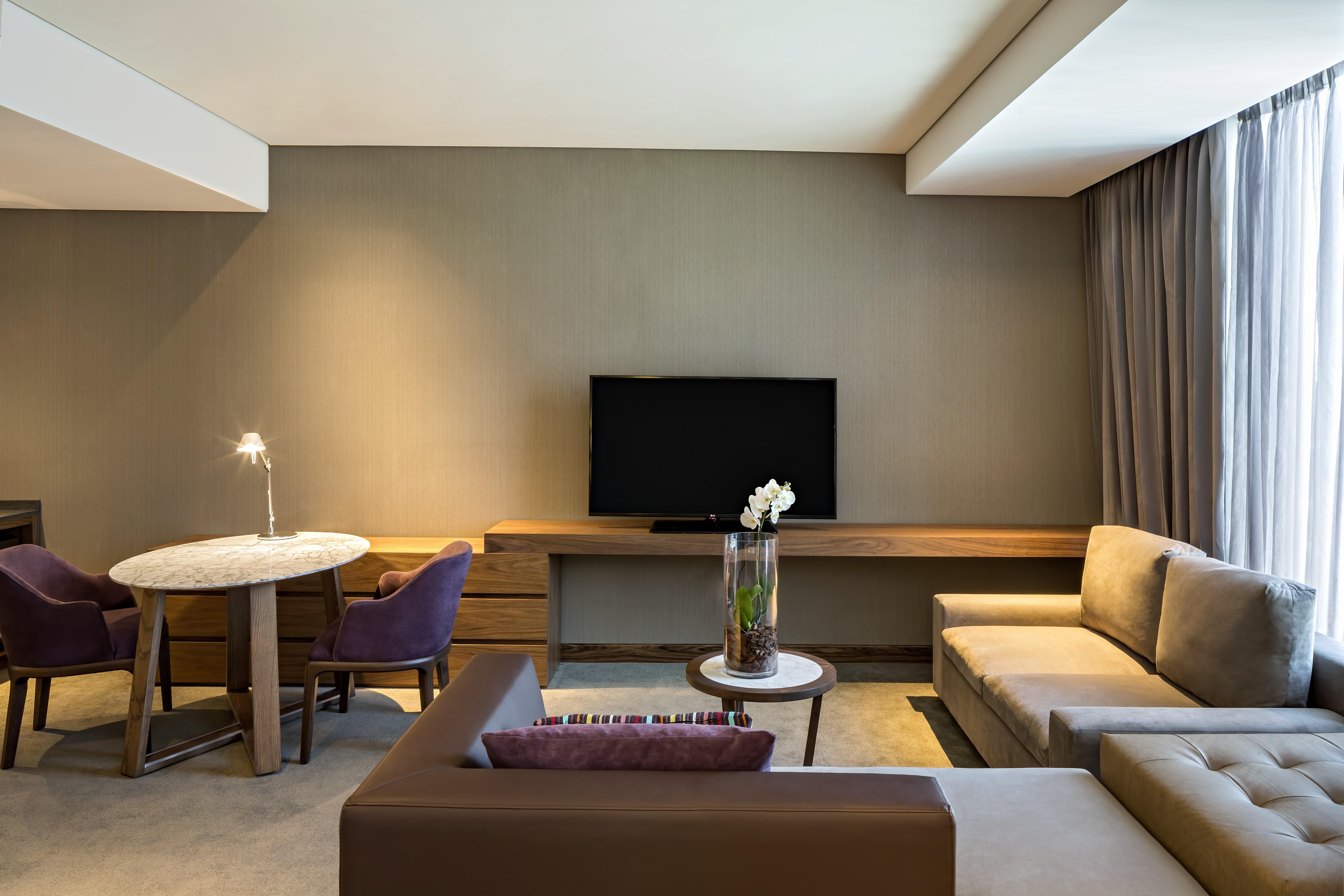 Fiesta Americana Mexico Toreo Esterno foto A living room at the hotel