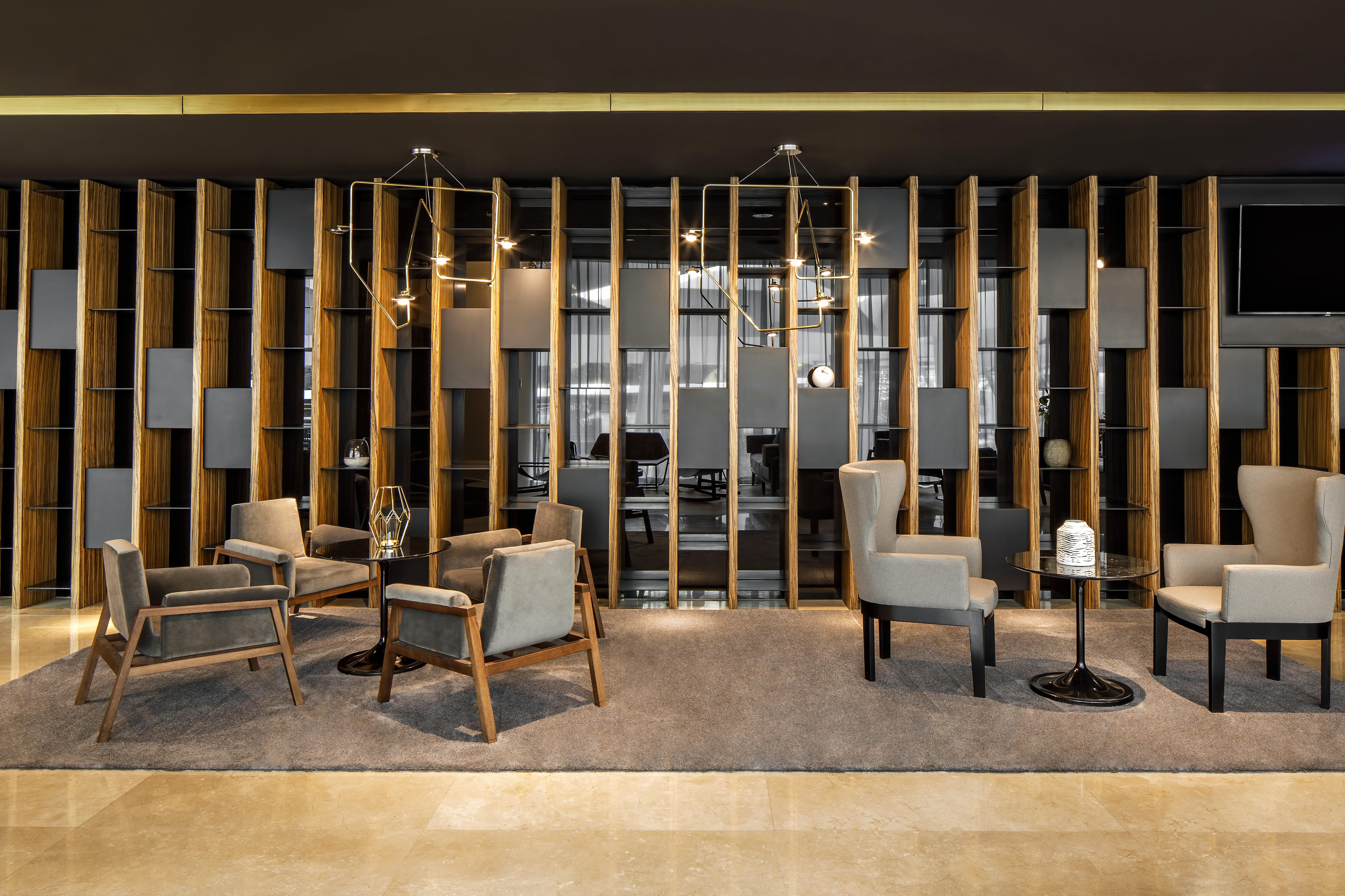 Fiesta Americana Mexico Toreo Esterno foto The lounge at the airport