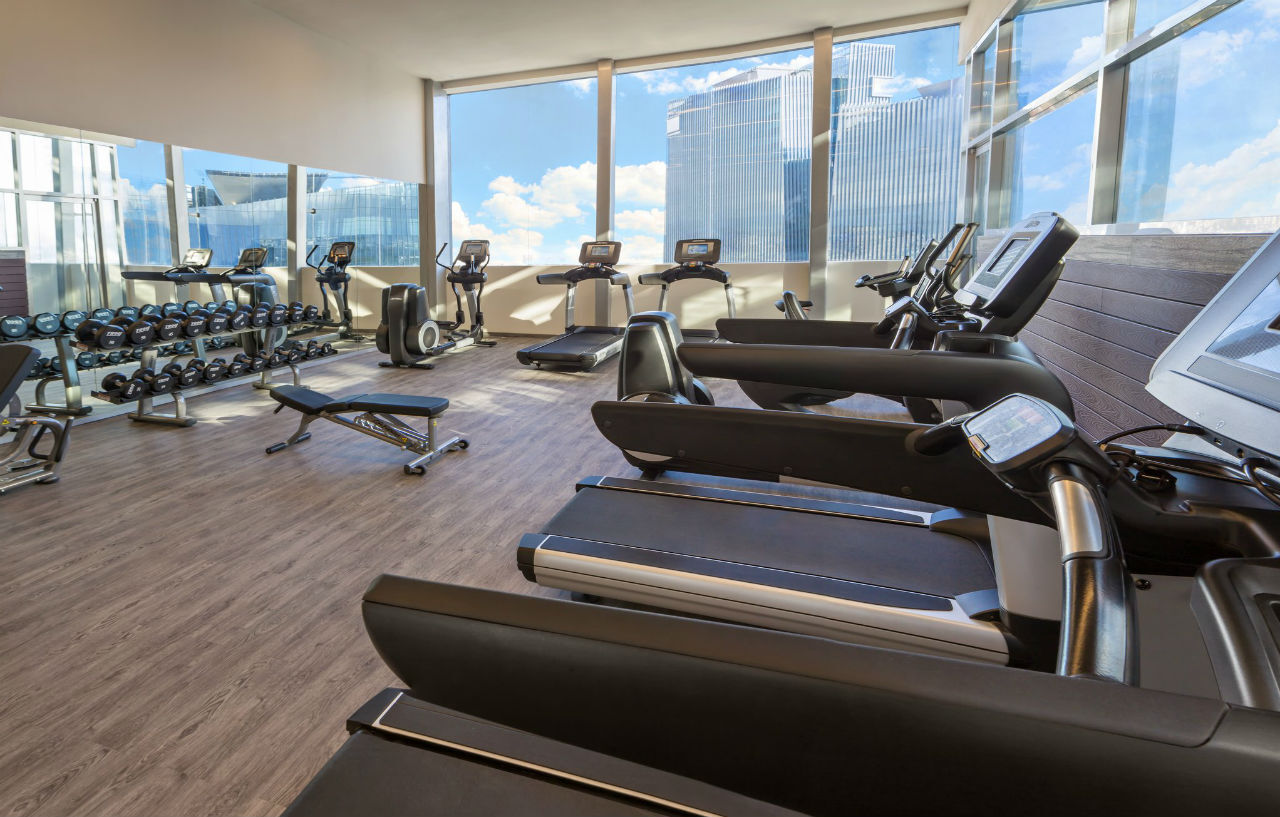 Fiesta Americana Mexico Toreo Esterno foto The gym at the 57th floor